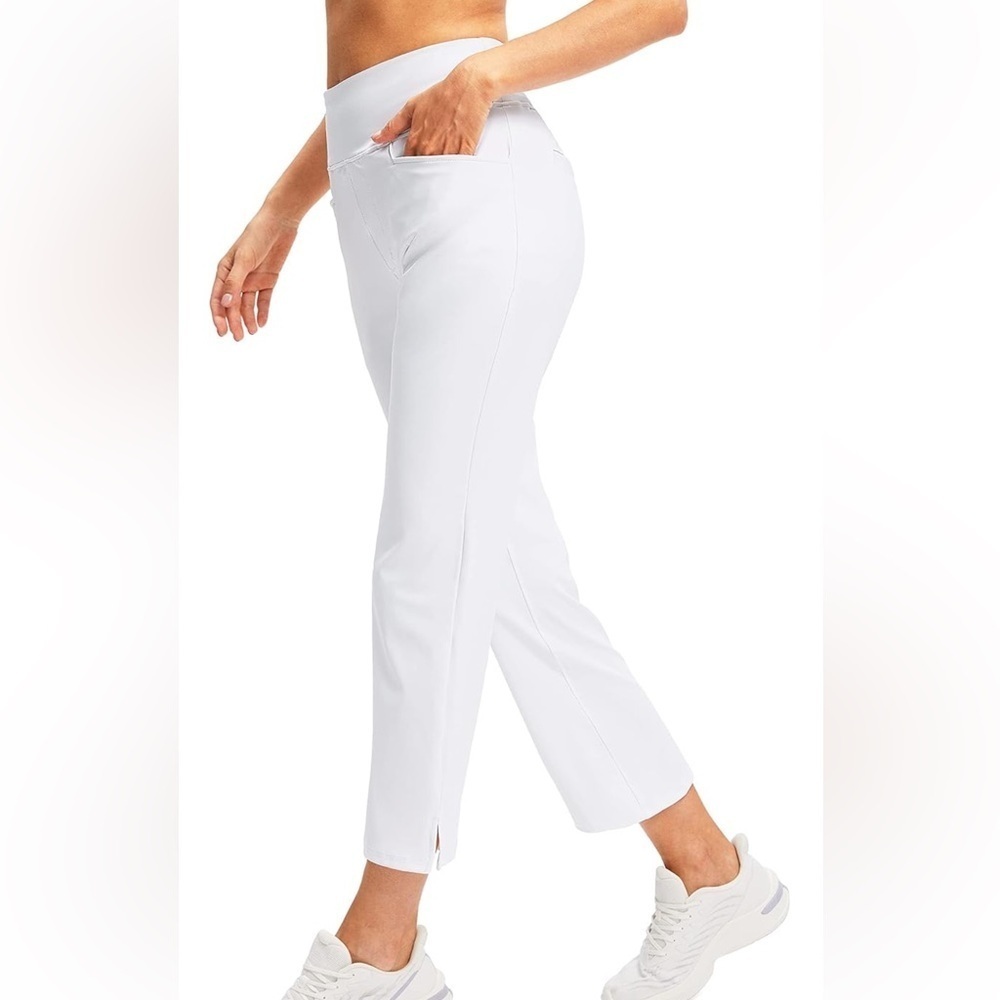 Women's White Capris